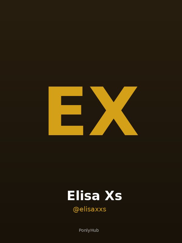 Elisa Xs - OnlyFans creator italiana